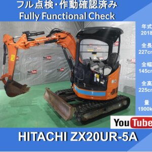 HITACHI ZX20UR-5A