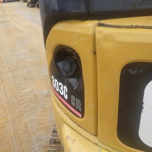 CAT 303CCR ★ Mini Excavator ★ 300G+PAD, PIPING, MULTI - Image 8