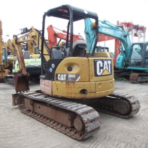 CAT 305ECR ★ Mini Excavator ★ 400G+PAD, ARM CRANE, MULTI - Image 3