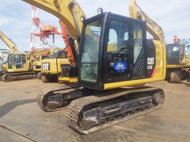 CAT 312E ★ Excavator ★ 500G. ROPS CAB. ARM CRANE. A/C. MULTI