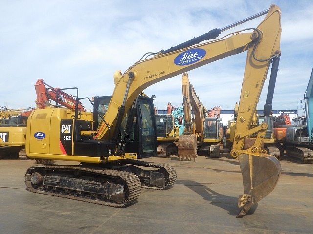 CAT 312E ★ Excavator ★ 500G. ROPS CAB. ARM CRANE. A/C. MULTI