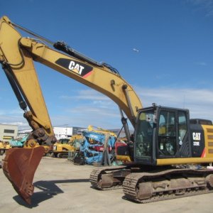 CAT 320E ★ Excavator ★ 500G, ARM CRANE, A/C, MULTI, QUICK HITCH - Image 1