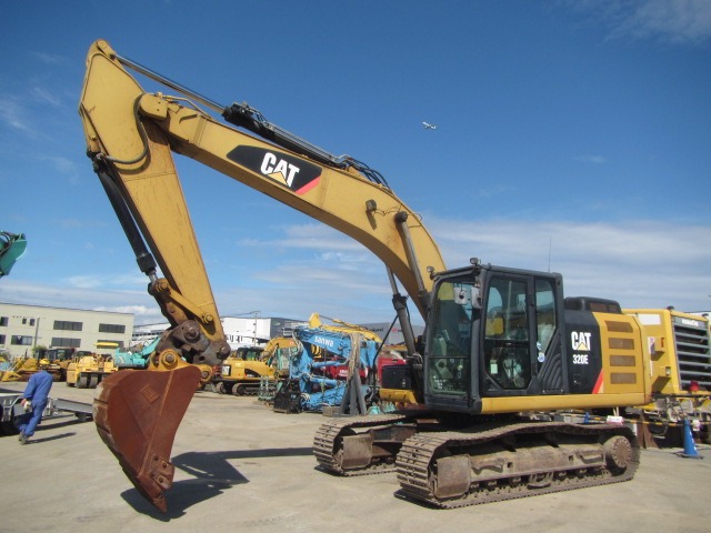 CAT 320E ★ Excavator ★ 500G, ARM CRANE, A/C, MULTI, QUICK HITCH
