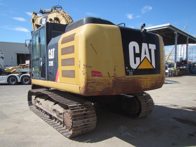 CAT 320E ★ Excavator ★ 500G, ARM CRANE, A/C, MULTI, QUICK HITCH