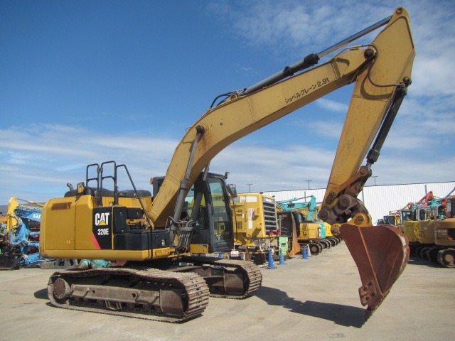 CAT 320E ★ Excavator ★ 500G, ARM CRANE, A/C, MULTI, QUICK HITCH