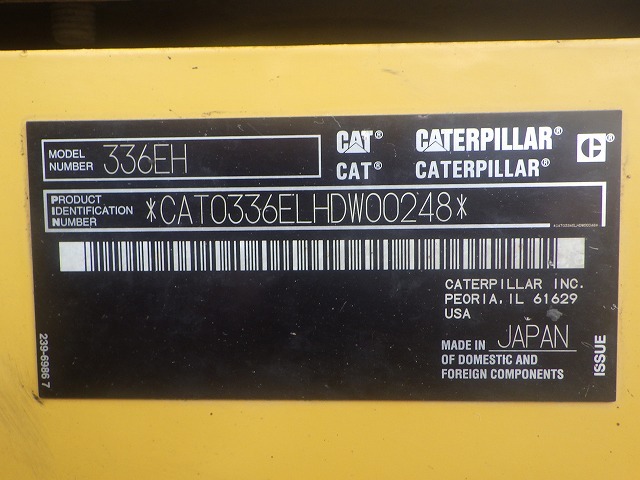 CAT 336EH ★ Excavator ★ 700G, ROPS CAB, A/C
