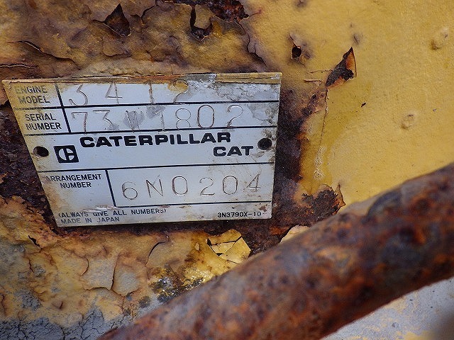 CAT 3412 ★ Parts & Attachment ★ Not checked operation & availability of missing parts 動作及び欠品の有無未確認