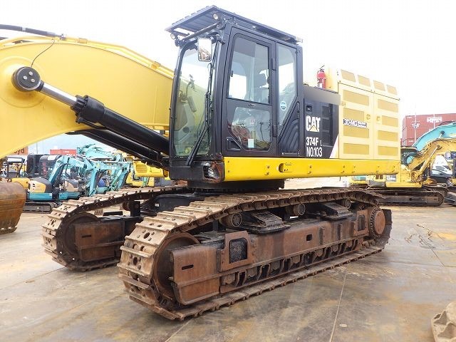 CAT 374FL ★ Excavator ★ 650G, A/C, MULTI, EPA, W/ ARM, BKT, A/C. HAND RAILS