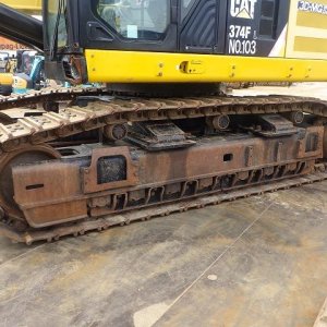 CAT 374FL ★ Excavator ★ 650G, A/C, MULTI, EPA, W/ ARM, BKT, A/C. HAND RAILS - Image 19