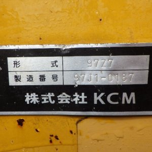 KCM 97Z7 ★ Loader(Crawled/Wheeled) ★ CAB, BKT, A/C, 90,017km - Image 74