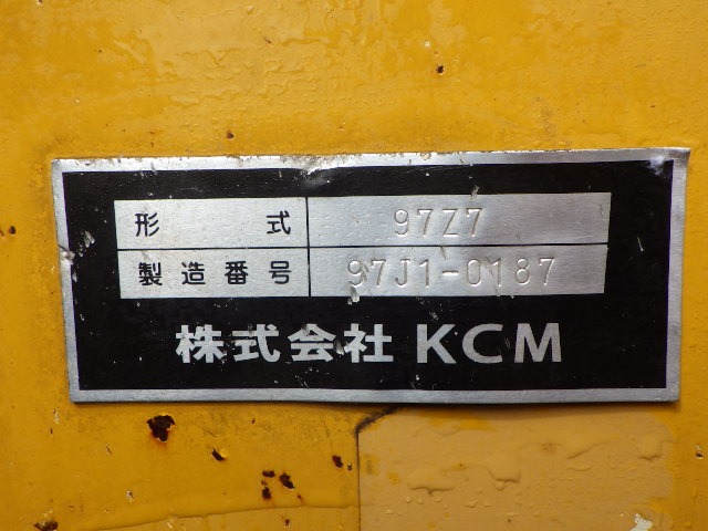 KCM 97Z7 ★ Loader(Crawled/Wheeled) ★ CAB, BKT, A/C, 90,017km