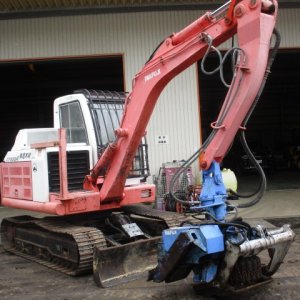 IWAFUJI CT500A ★ Excavator ★ 400G, CAB, IWAFUJI Processor, Blade, Piping - Image 4