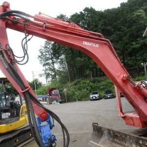IWAFUJI CT500A ★ Excavator ★ 400G, CAB, IWAFUJI Processor, Blade, Piping - Image 8