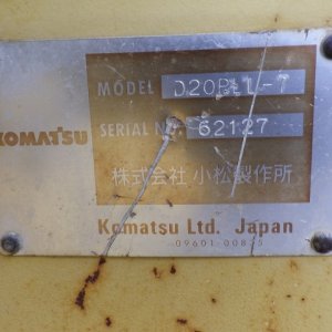 KOMATSU D20PLL-7 ★ Bulldozer ★ 1000LGP, CNP, S/T Dozer - Image 57