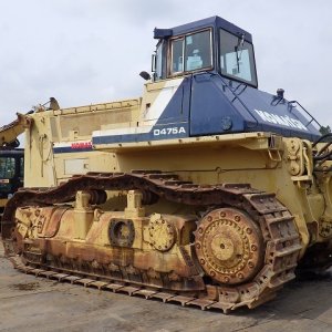 KOMATSU D475A-2 ★ Bulldozer ★ 710G, ROPS CAB, S/T BLADE, A/C, W/ PARTS(see photo) - Image 3