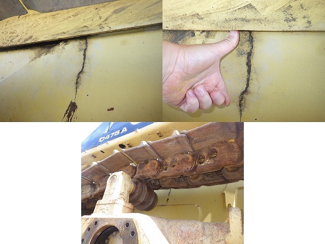 KOMATSU D475A-2 ★ Bulldozer ★ 710G, ROPS CAB, S/T BLADE, A/C, W/ PARTS(see photo) - Image 64