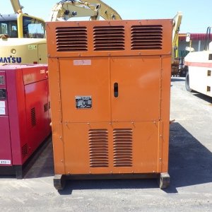 DENYO DCA-55SS-T ★ Generator & Compressor ★ 55KVA, BATTERY MISSING - Image 7