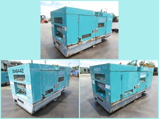 DENYO DIS-390ES_3unitsSet ★ Generator & Compressor ★ 1)DIS-390ES-3844658