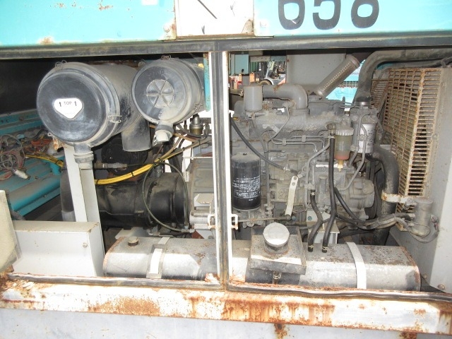 DENYO DIS-390ES_3unitsSet ★ Generator & Compressor ★ 1)DIS-390ES-3844658