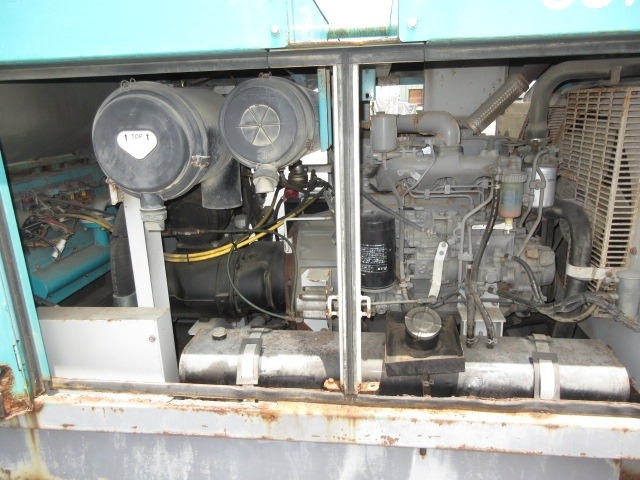 DENYO DIS-390ES_3unitsSet ★ Generator & Compressor ★ 1)DIS-390ES-3844658