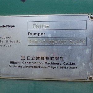 HITACHI EG110R ★ Other ★ 800R, CAB, A/C - Image 74