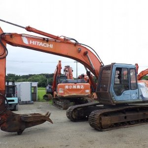 HITACHI EX200-3 ★ Excavator ★ 600G, HYDRAULIC FORK, PIPING - Image 1
