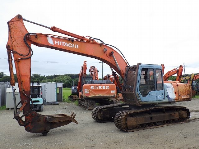 HITACHI EX200-3 ★ Excavator ★ 600G, HYDRAULIC FORK, PIPING