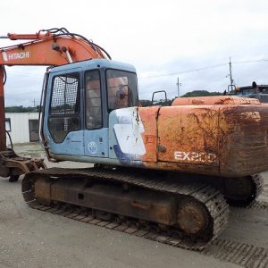HITACHI EX200-3 ★ Excavator ★ 600G, HYDRAULIC FORK, PIPING - Image 4