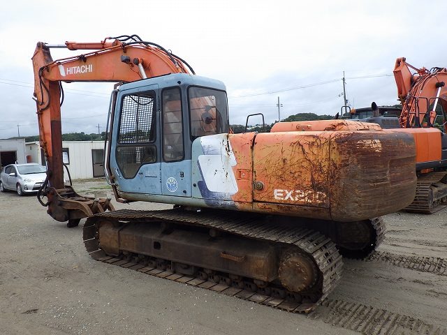 HITACHI EX200-3 ★ Excavator ★ 600G, HYDRAULIC FORK, PIPING