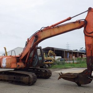 HITACHI EX200-3 ★ Excavator ★ 600G, HYDRAULIC FORK, PIPING - Image 5
