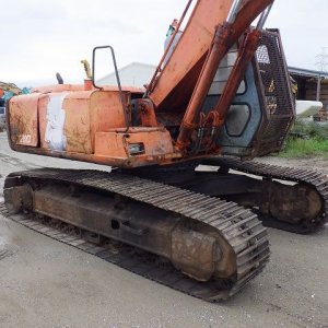 HITACHI EX200-3 ★ Excavator ★ 600G, HYDRAULIC FORK, PIPING - Image 6
