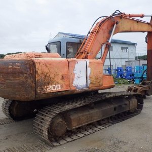 HITACHI EX200-3 ★ Excavator ★ 600G, HYDRAULIC FORK, PIPING - Image 7