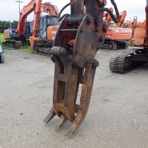 HITACHI EX200-3 ★ Excavator ★ 600G, HYDRAULIC FORK, PIPING - Image 11