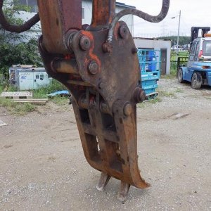 HITACHI EX200-3 ★ Excavator ★ 600G, HYDRAULIC FORK, PIPING - Image 12