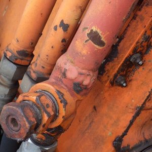 HITACHI EX200-3 ★ Excavator ★ 600G, HYDRAULIC FORK, PIPING - Image 18