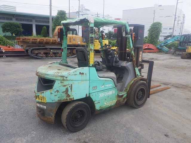 MITSUBISHI FDE30T ★ Forklift ★ 4.3m, 3000kg, FULL FREE MAST