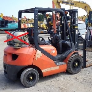 KOMATSU FG25C-16 ★ Forklift ★ 4.5m, 2150kg, FULL FREE - Image 5