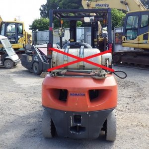 KOMATSU FG25C-16 ★ Forklift ★ 4.5m, 2150kg, FULL FREE - Image 6