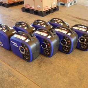 YANMAR G1600IS-8UNITS-SET ★ Generator & Compressor ★ GENERATOR - Image 1
