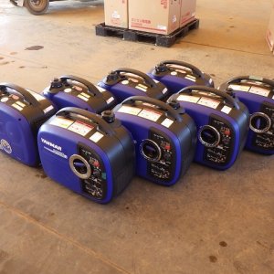 YANMAR G1600IS-8UNITS-SET ★ Generator & Compressor ★ GENERATOR - Image 4