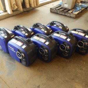 YANMAR G1600IS-8UNITS-SET ★ Generator & Compressor ★ GENERATOR - Image 1