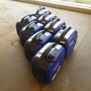 YANMAR G1600IS-8UNITS-SET ★ Generator & Compressor ★ GENERATOR - Image 3