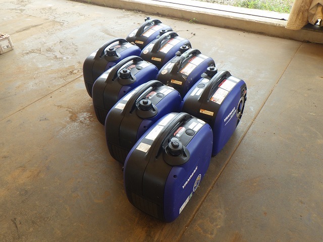YANMAR G1600IS-8UNITS-SET ★ Generator & Compressor ★ GENERATOR