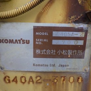 KOMATSU GD405A-2 ★ Road Equipment ★ Scarifer, w/o CNP - Image 52