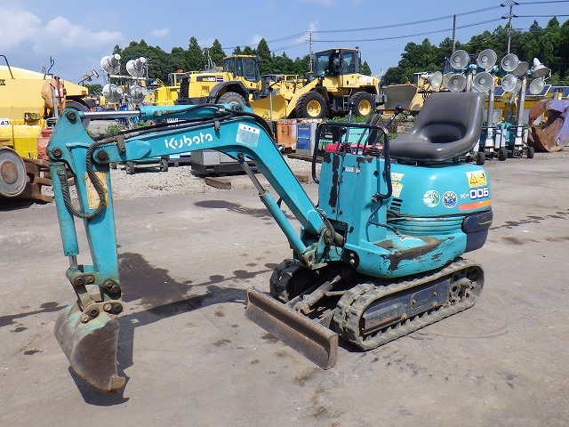 KUBOTA K-005 ★ Mini Excavator ★ 150R