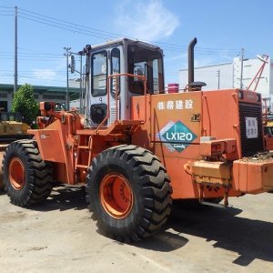 HITACHI LX120-2C ★ Loader(Crawled/Wheeled) ★ CAB, SERVICE VALVE, A/C - Image 4