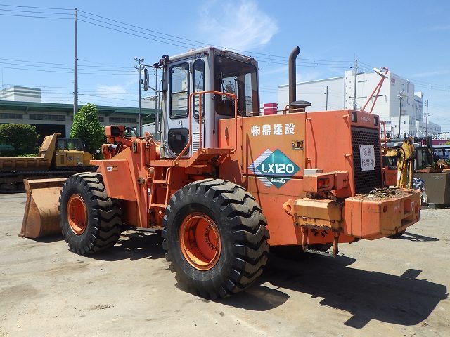 HITACHI LX120-2C ★ Loader(Crawled/Wheeled) ★ CAB, SERVICE VALVE, A/C