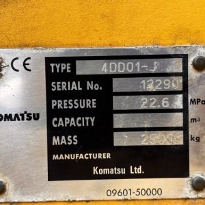 KOMATSU MULTI_SHANK_RIPPER_D85EX-15E0 ★ Parts & Attachment ★ 4DD01-J-12290 - Image 14
