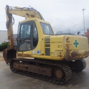 KOMATSU PC120-6E ★ Excavator ★ 500G, 5PIPING, A/C W/ OIL COOLER MOUNTING PARTS - Image 4