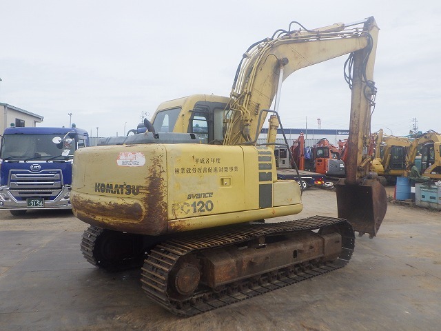 KOMATSU PC120-6E ★ Excavator ★ 500G, 5PIPING, A/C W/ OIL COOLER MOUNTING PARTS